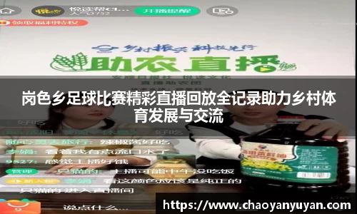 岗色乡足球比赛精彩直播回放全记录助力乡村体育发展与交流